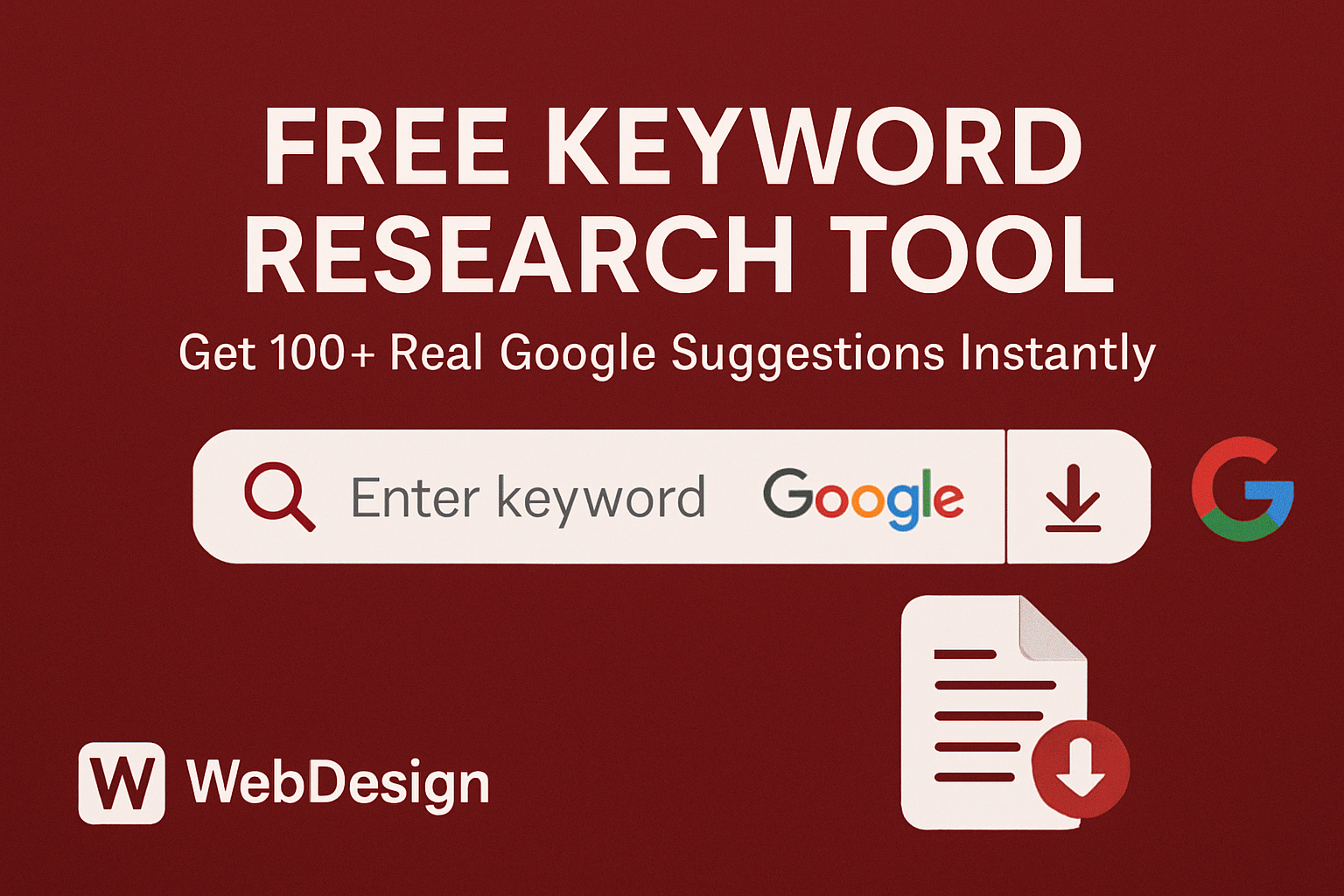 keyword research tool